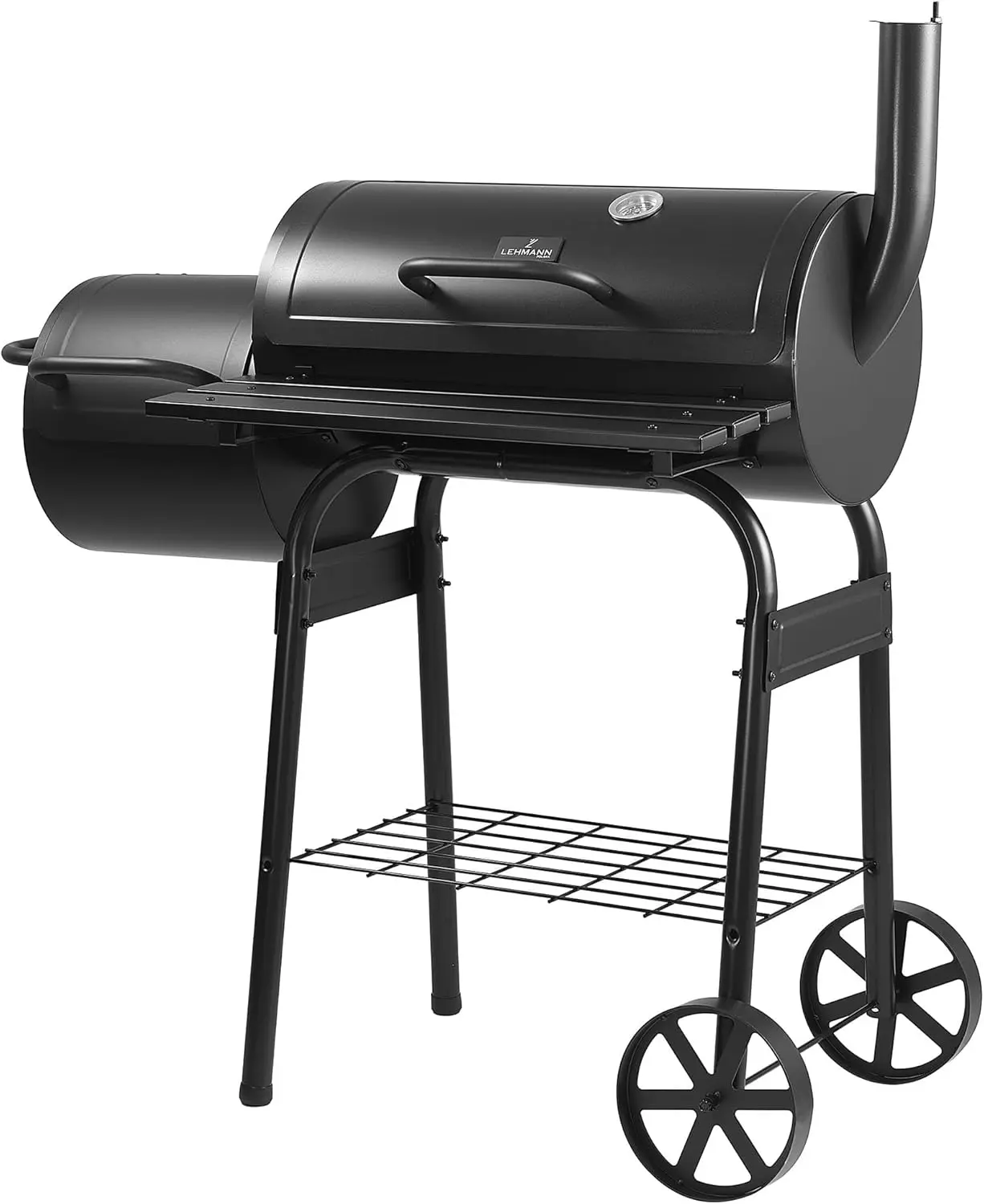 Barbecue à charbon en bois vue 9