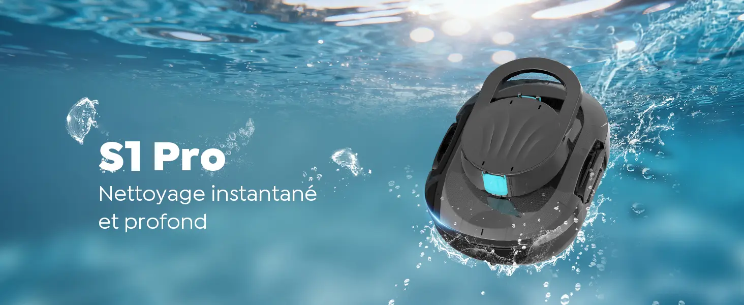 Robot piscine noir 100 m² — contenu détaillé 1