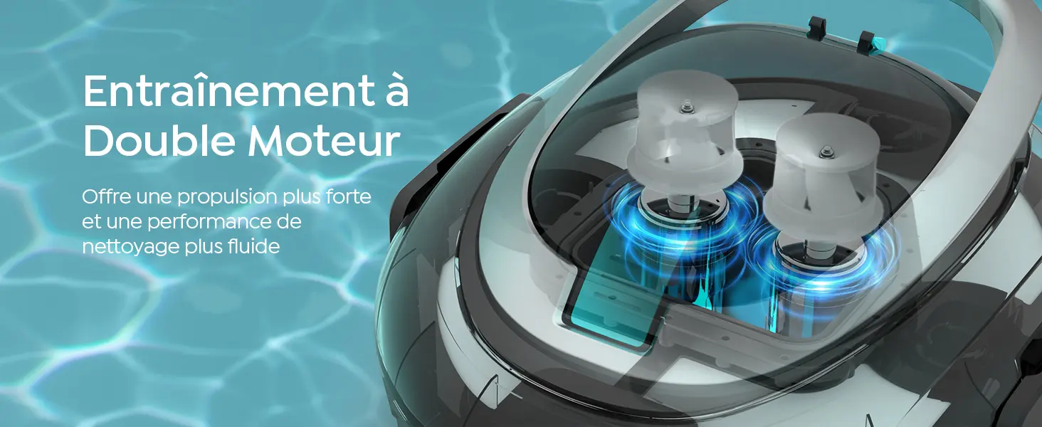 Robot piscine gris 80 m² — contenu détaillé 2