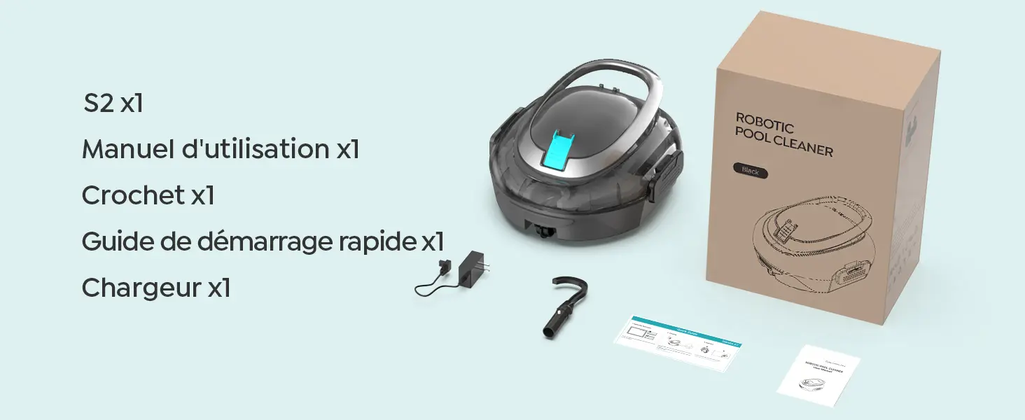Robot piscine gris 80 m² — contenu détaillé 12