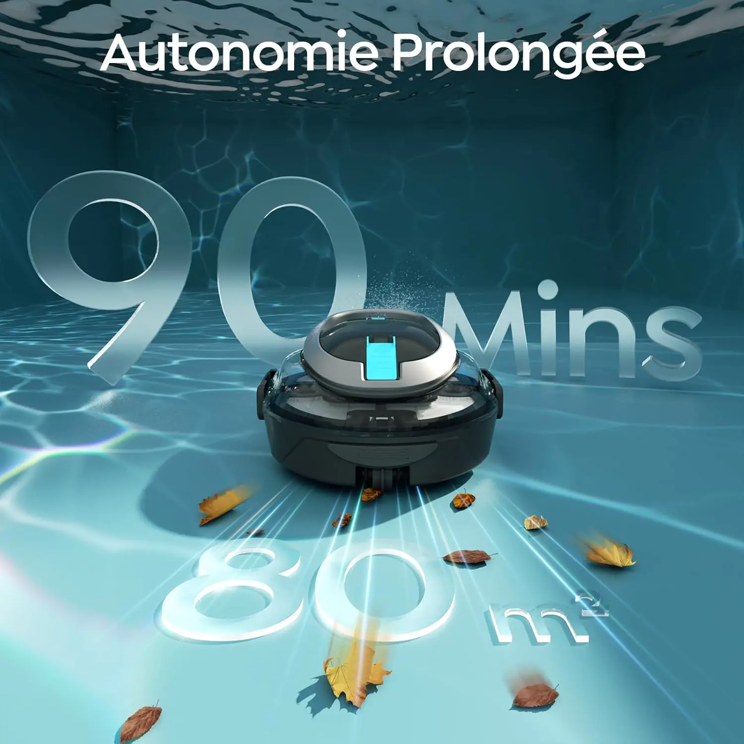 Robot piscine 2026 S2 Robot Piscine, Aspirateur sans Fil vue 2