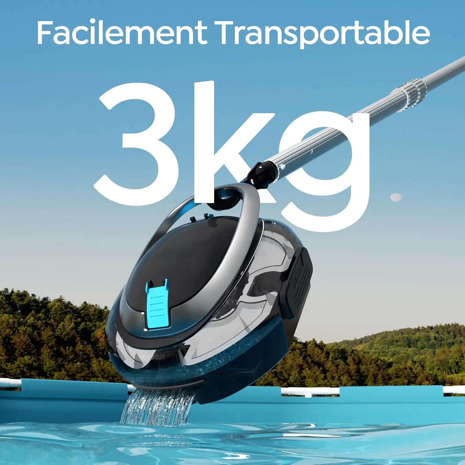 Robot piscine 2026 S2 Robot Piscine, Aspirateur sans Fil vue 8