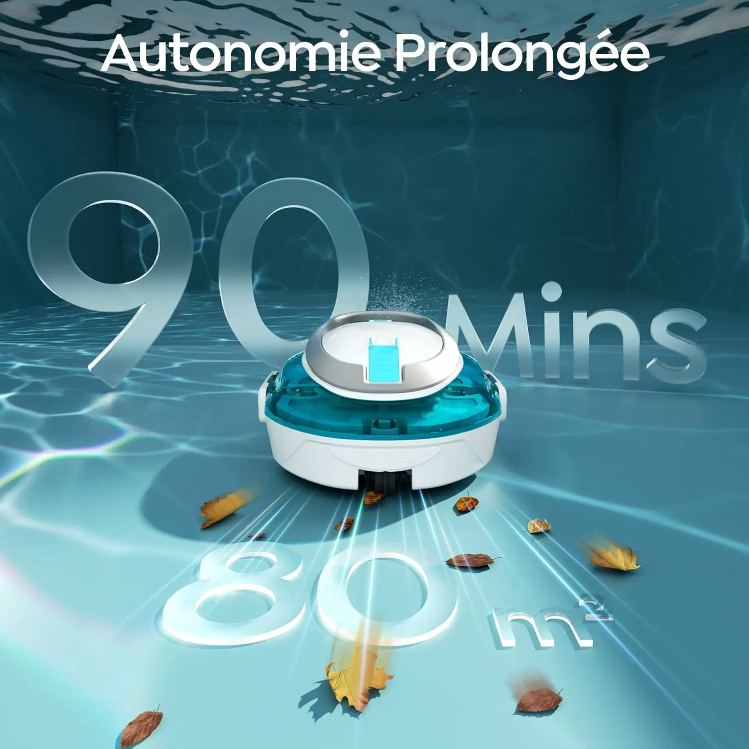 Robot piscine 2026 S2 Robot Piscine, Aspirateur sans Fil vue 2