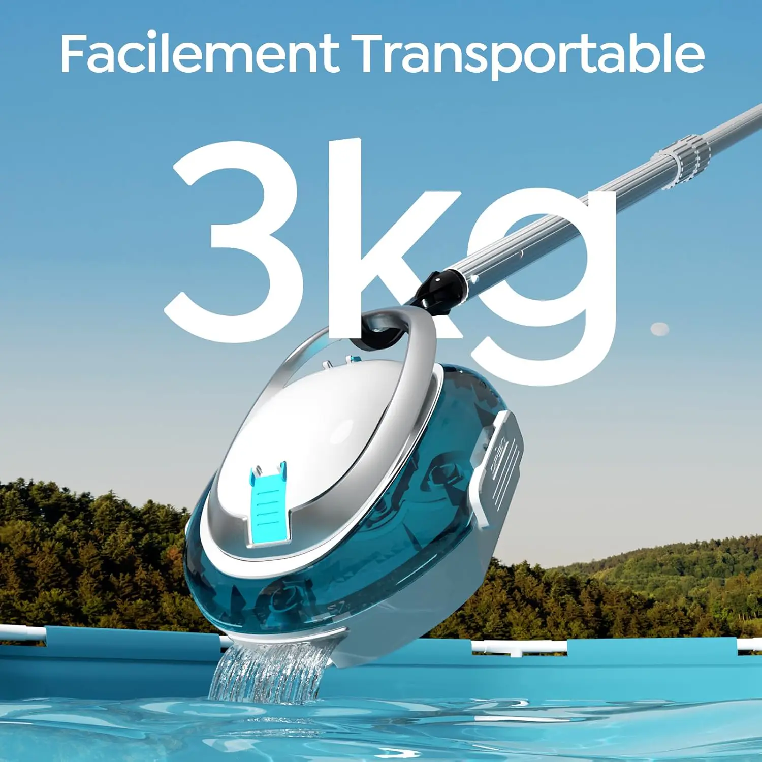 Robot piscine 2026 S2 Robot Piscine, Aspirateur sans Fil vue 7