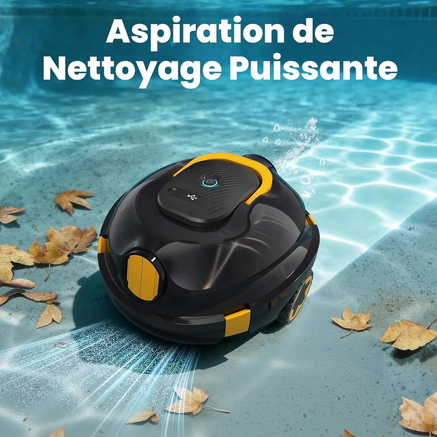 Robot piscine Robot Nettoyeur de Piscine sans Fil | Aspirateur… vue 2