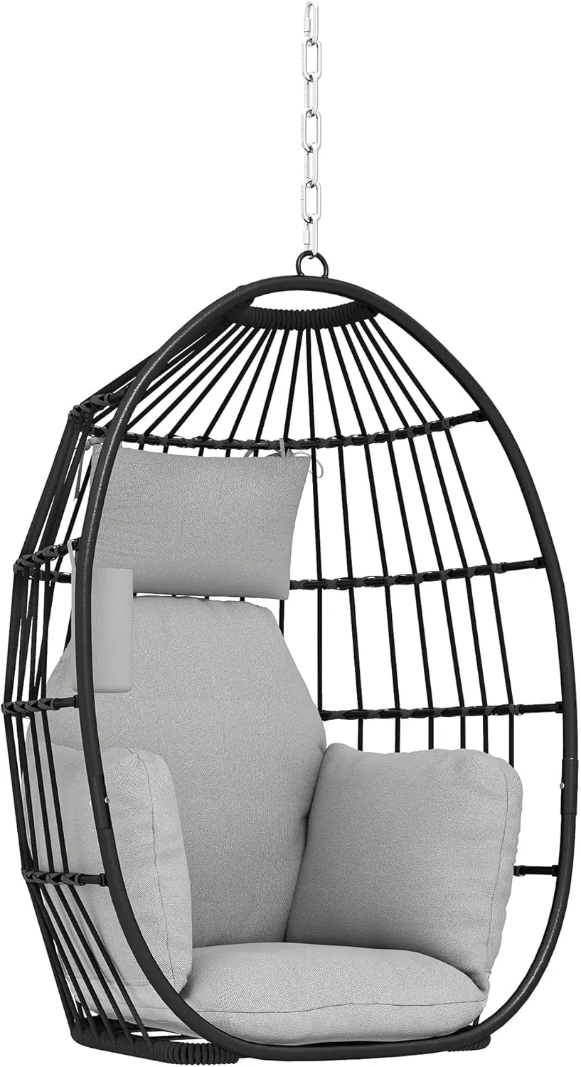 Outsunny Fauteuil Suspendu Fauteuil œuf Suspendu