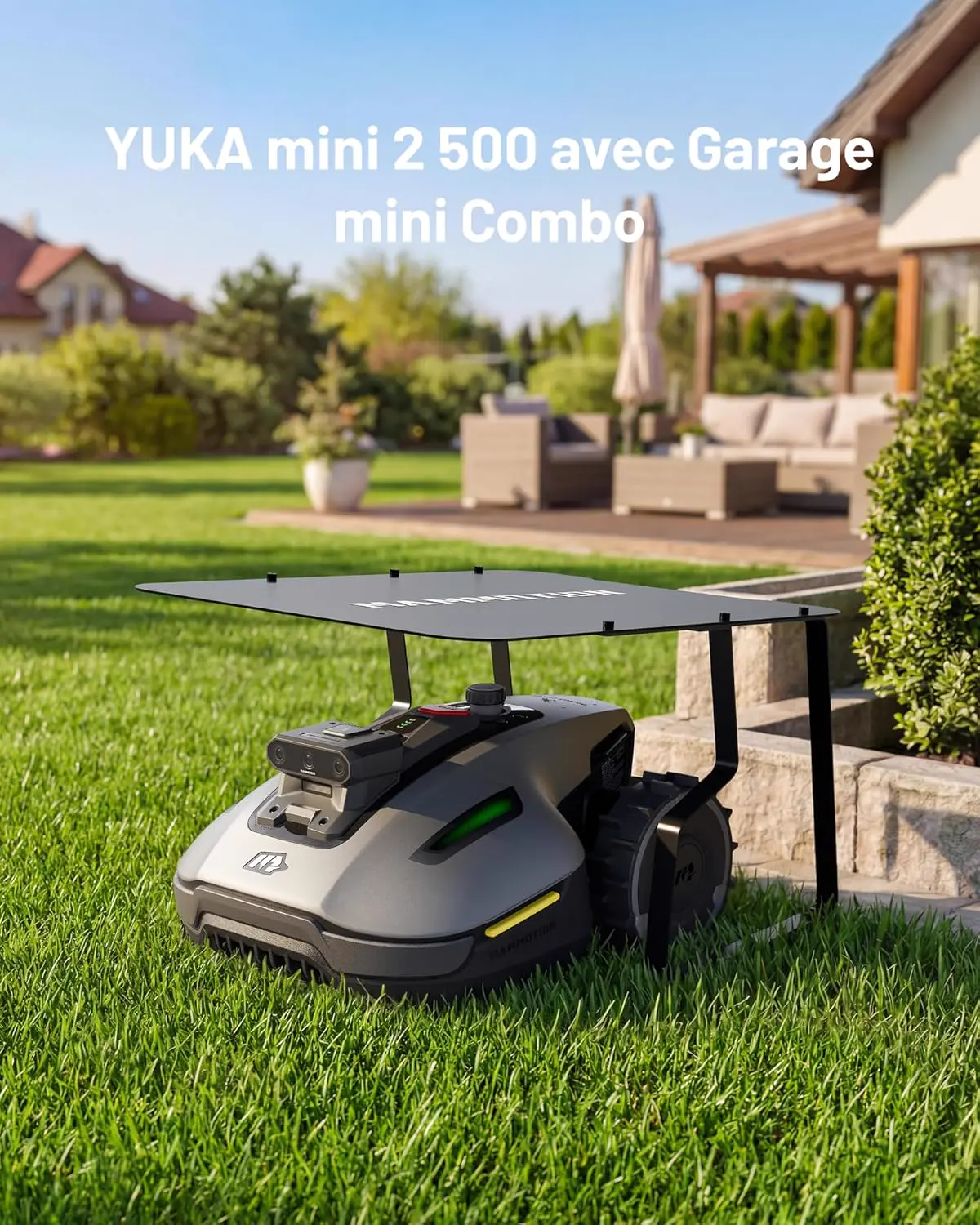 Robot tondeuse MAMMOTION YUKA Mini 2 500 Robot Tondeuse avec M… vue 2