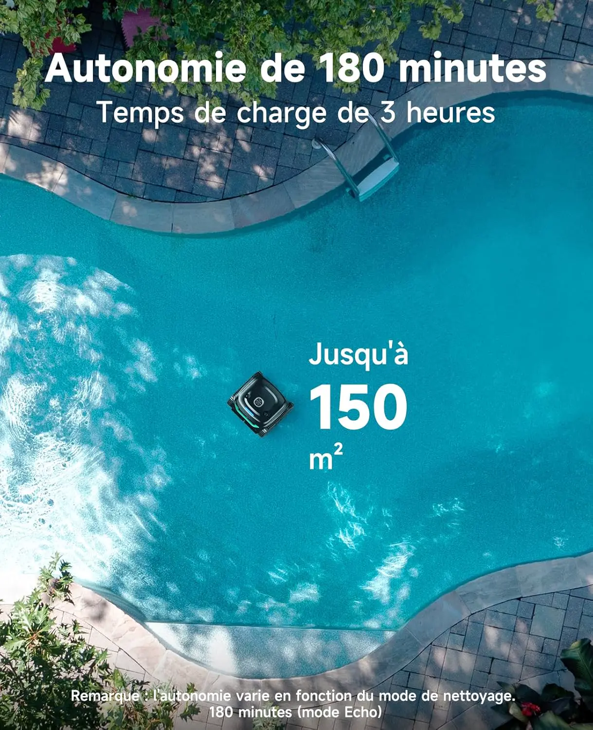 Robot piscine WYBOT C2 Robot Piscine sans Fil vue 7