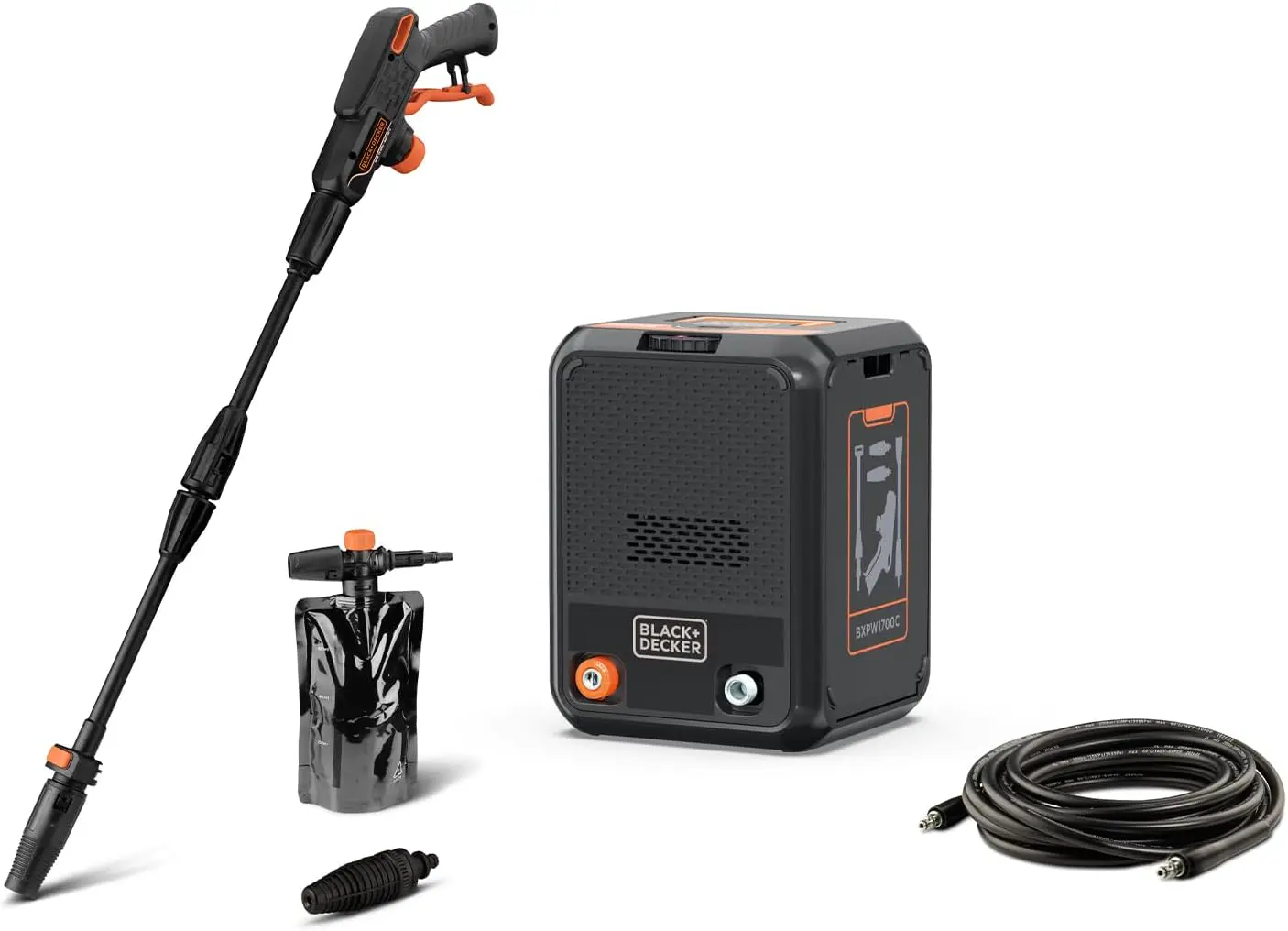 Black+Decker Nettoyeur Haute Pression BXPW1700C