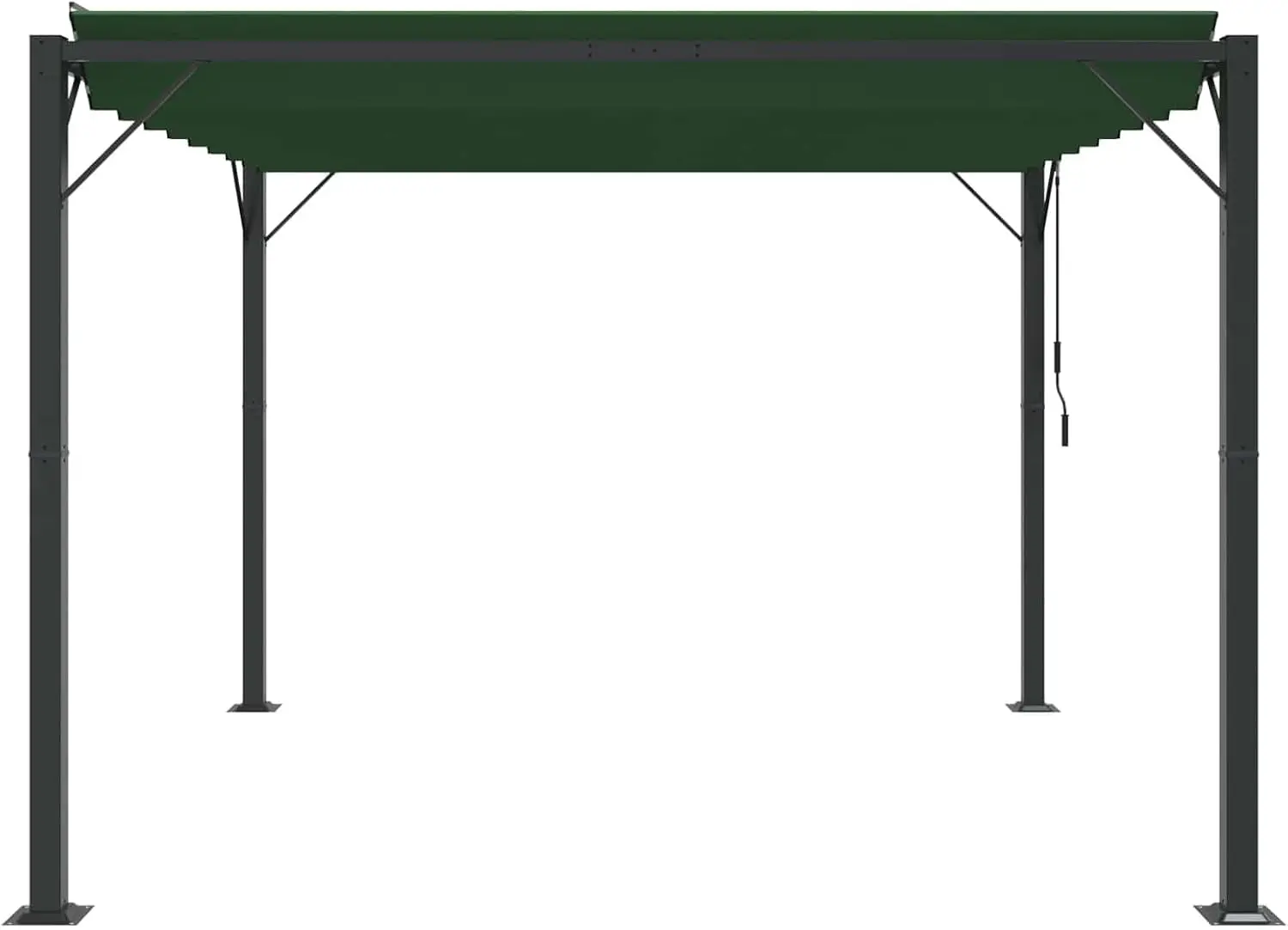 Pergola en aluminium 3x2,14 m vue 5