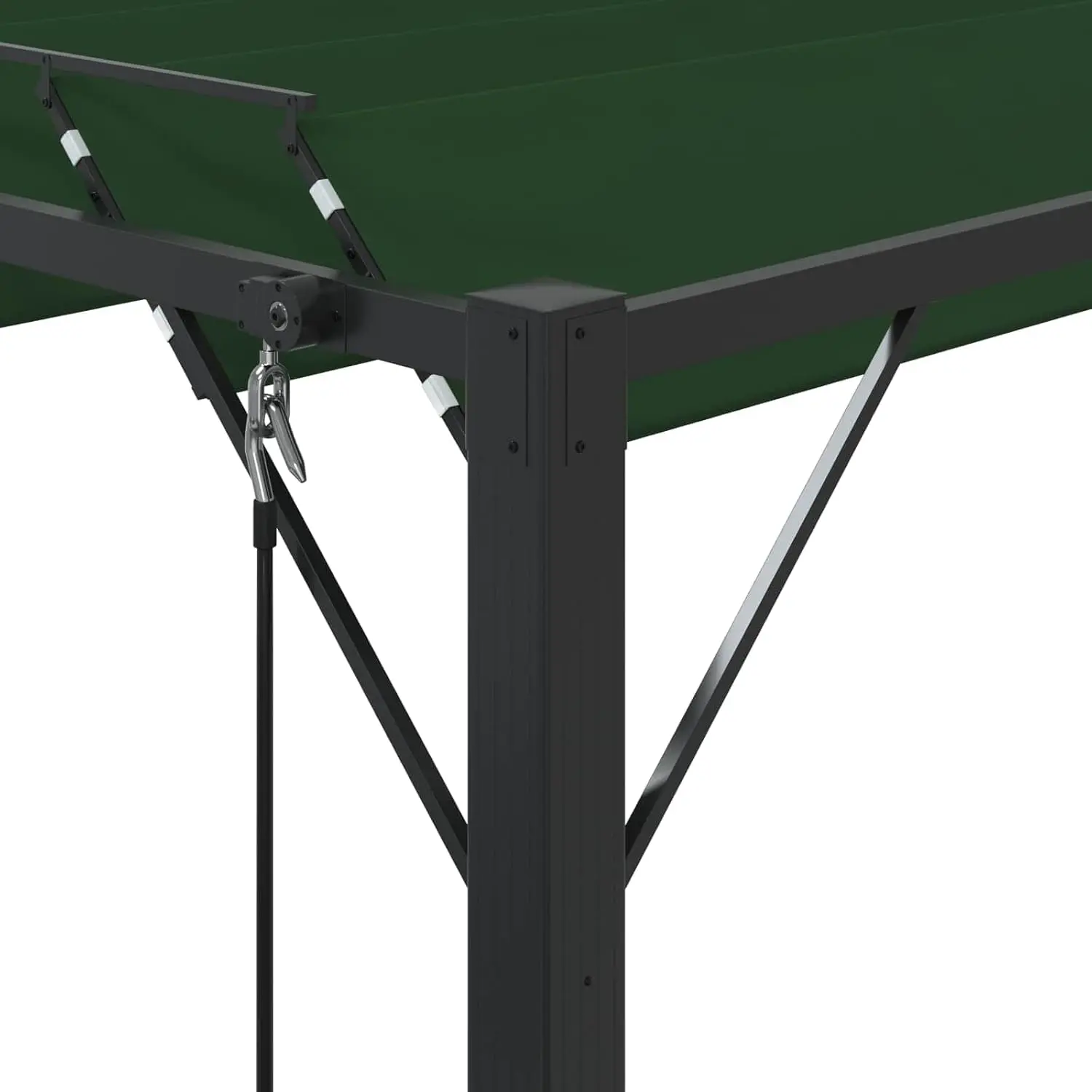 Pergola en aluminium 3x2,14 m vue 6
