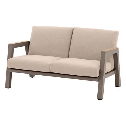 Canapé de jardin KELIAM Praline & Beige vue 2