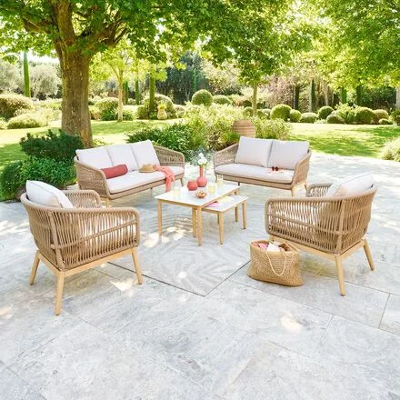 Salon de jardin TORELIA Taupe
