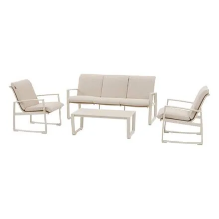 Salon de jardin MYRELIA Lin & Argile vue 2