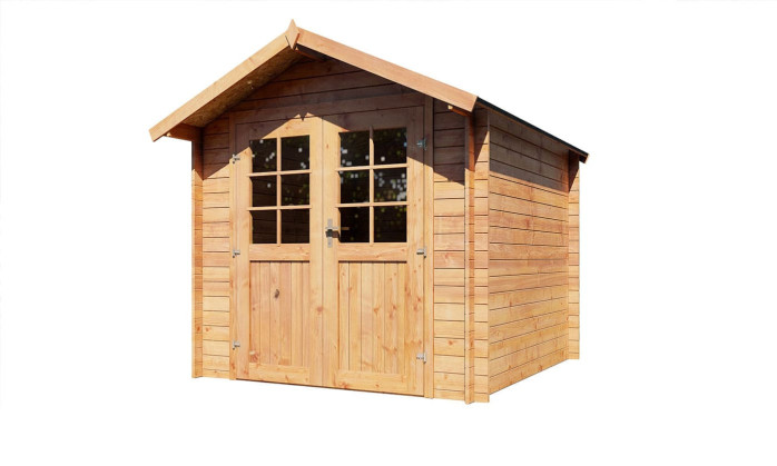Abri de jardin en bois en bois 2,2x2,2 m vue 6
